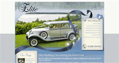 Desktop Screenshot of eliteweddingcars.co.uk